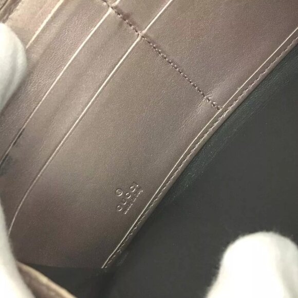 143179AT (K2) Gucci Wallet Long Interlocking Pink PVC - Picture 7 of 9